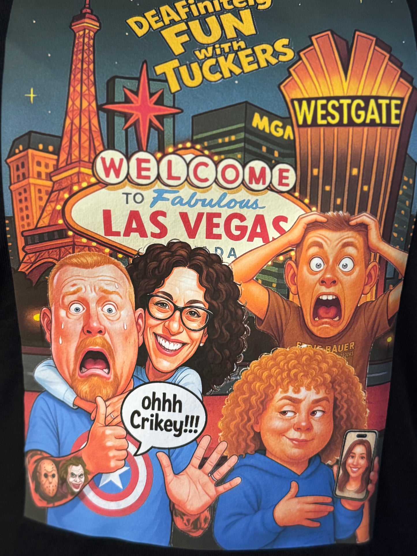 Black Las Vegas T-Shirt