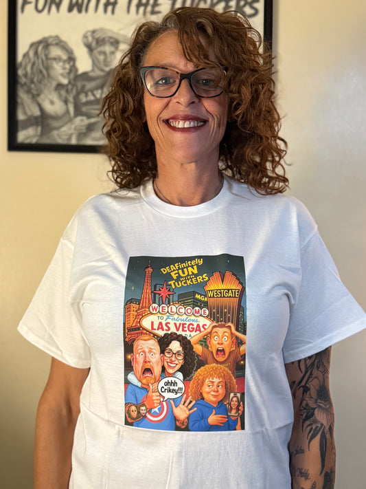 White Las Vegas T-Shirt
