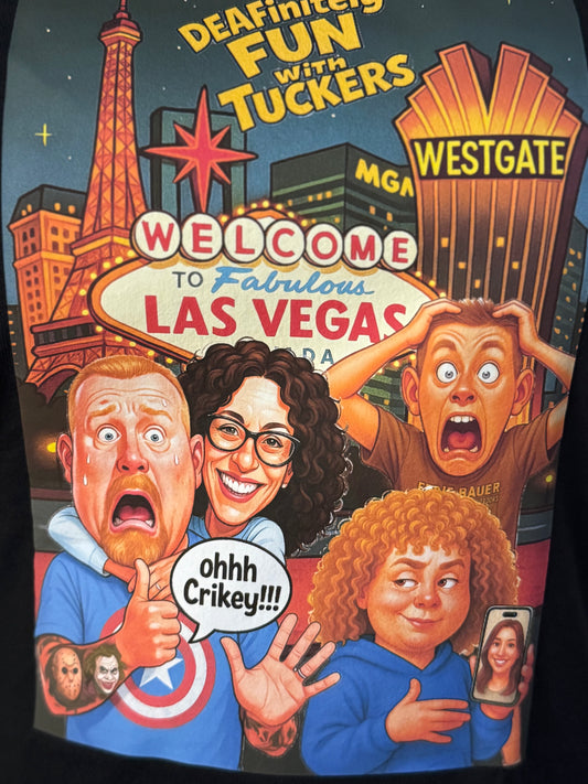 Black Las Vegas T-Shirt